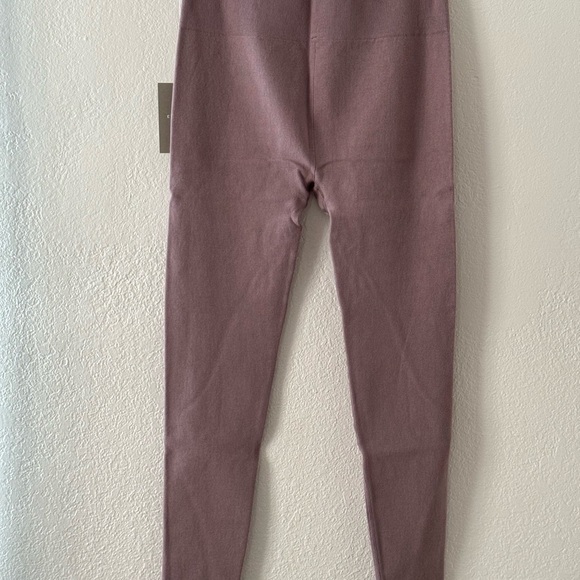 NWT Everlane The Seamless Leggings in Dusty Lavender Purple Full Length Cotton - Picture 13 of 15